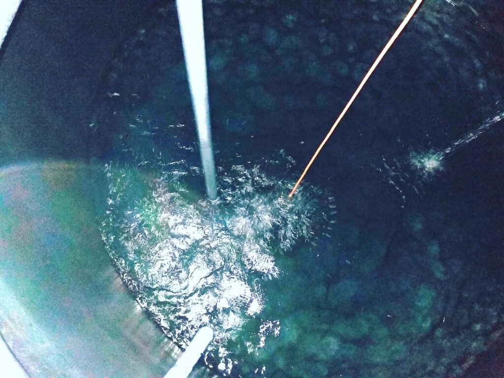 Inside Water Storage Tank for a Condensate Recovery System