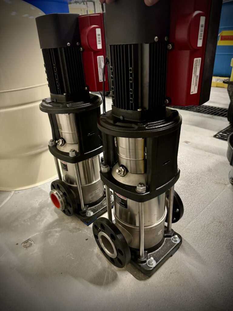 Water pumps for commercial greenhouse irrigation